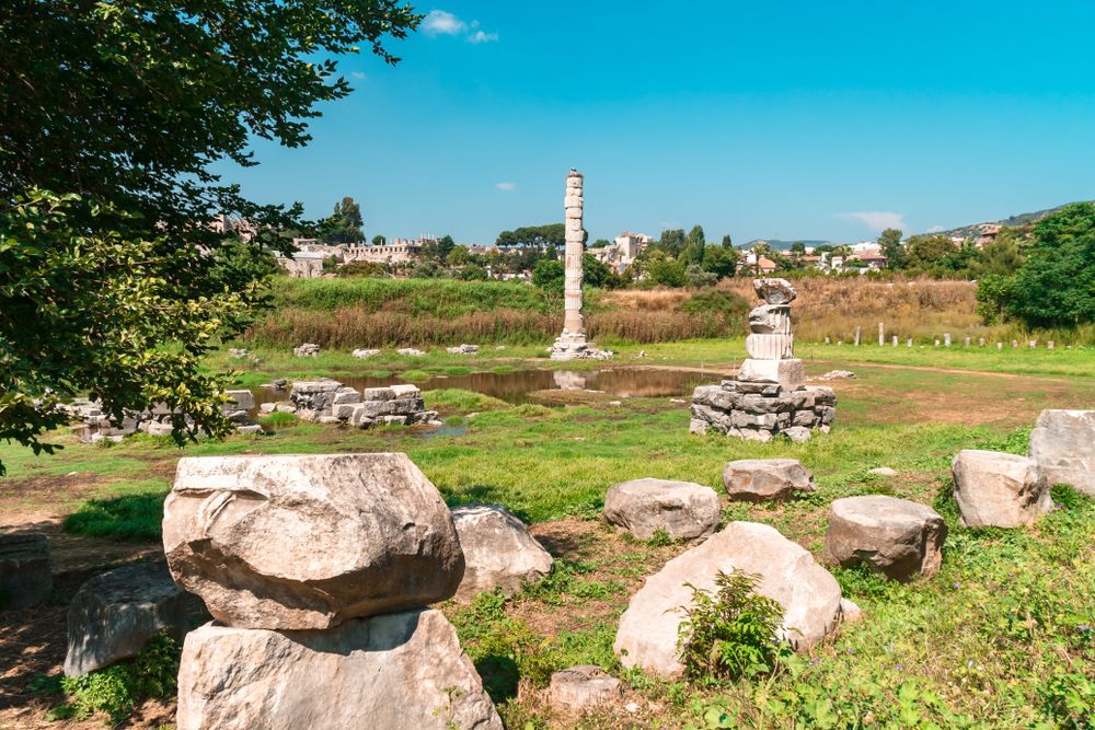 temple of artemis ruins